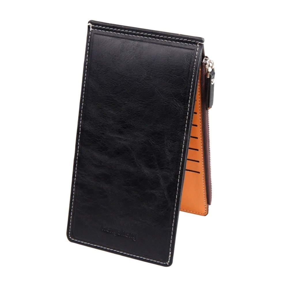 Womens Thin Bifold Phone Wallet Cards Organizer - Picture 2 of 6